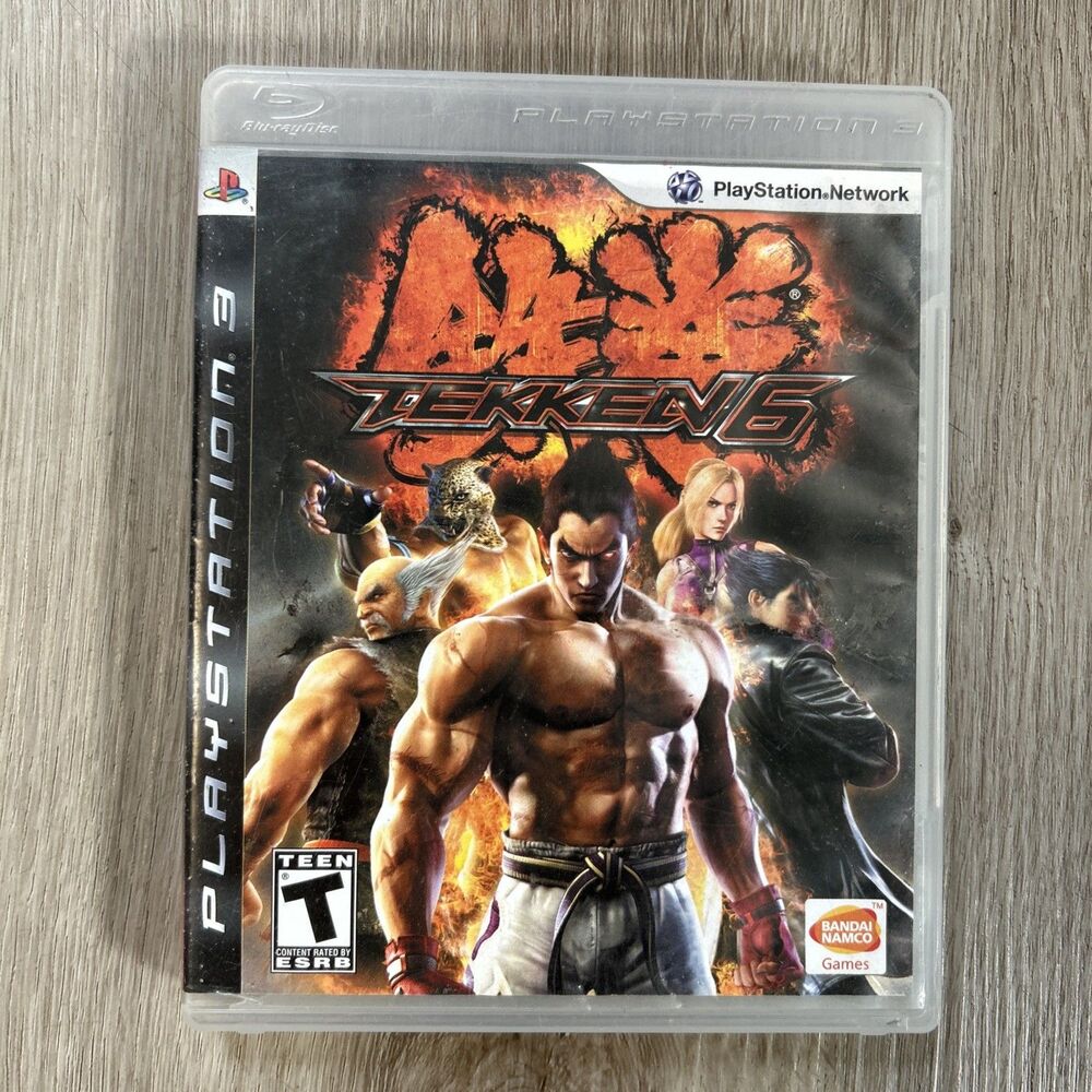 Tekken 6 Sony PlayStation 3 Game 2009 PS3 Tested Works